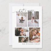 Noël minimaliste avec Carte photo (Devant)