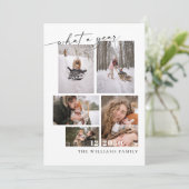 Noël minimaliste avec Carte photo (Debout devant)