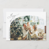 Noël minimaliste avec Carte photo (Devant)