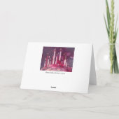 Noël mire des cartes de Noël (Dos)