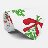 ****NOËL MISTLETOE GALORE**** CRAVATE DE NOËL (Roulé)