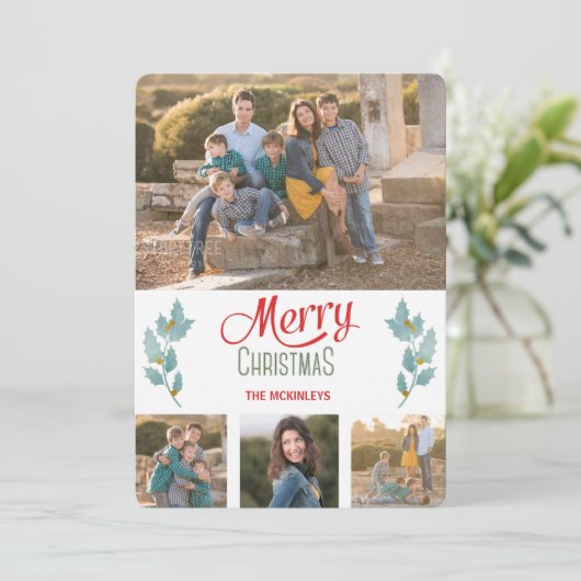 Noël Modèle photo Blue Greg Holly Sprig (Debout devant)