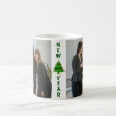 Noël moderne 2 photo Café Mug (Centre)