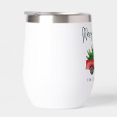 Noël moderne Rouge Truck Script Holiday (Droite)