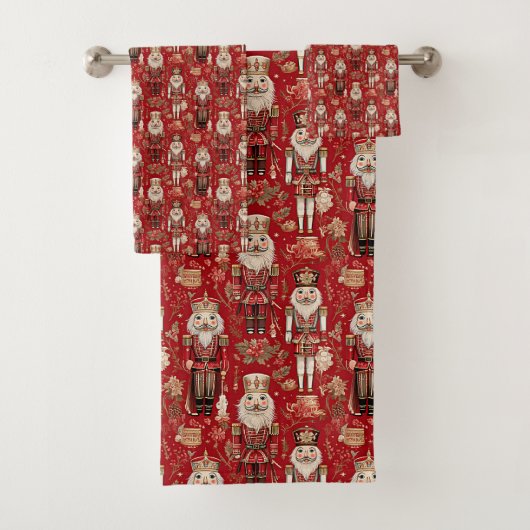 Noël motif des noix de cou rouges (En situation)