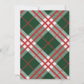 Noël Movie Nuit Fête Invitation (Dos)