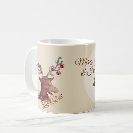 Noël, Mug du Nouvel An (Devant gauche)