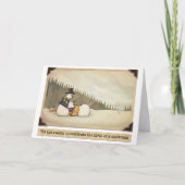 Noël : Naissance d'une carte Snowman (Devant)