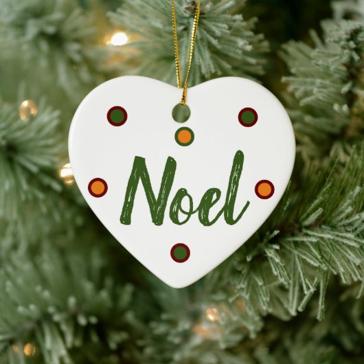 Noel, Noel Keramisch Ornament (Boom)