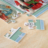 Noël Noël Noël puzzle enfants cadeau (Côté)