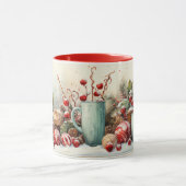 Noël Noël, Scène de Yule pour tasse de café/thé (Centre)