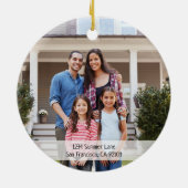 Noël Nouvelle maison Ornement (Dos)