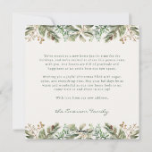 Noël Nouvelle Maison Pour La Carte Vacances (Dos)