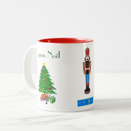 Noel Nutcracker Ballet Mug (Devant gauche)