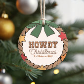 Noël occidental rustique