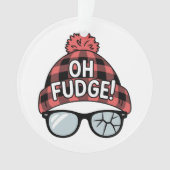Noël Oh Fudge Vacances de Noël Funny Fête (devant)