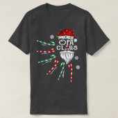 Noël Opa Claus Opa Beard Candy Classic TShirt (Design devant)