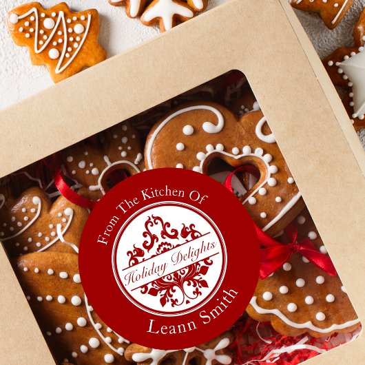 Noël Orné De La Cuisine Du Étiquette