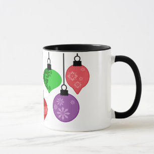 Noël ornemente la tasse