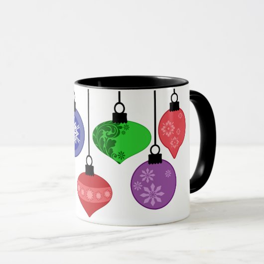 Noël ornemente la tasse (Devant droit)