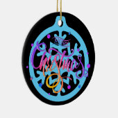 Noël, ornements Boule de Noël 13 Black BG (Droite)
