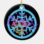 Noël, ornements Boule de Noël 13 Black BG (Dos)