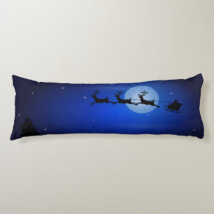 Noël ou coussin de corps de la scène 2-Sided