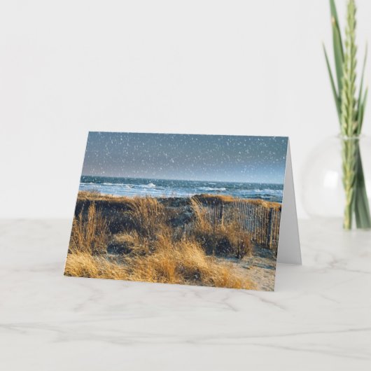 Noël par la carte de bord de la mer (Devant)