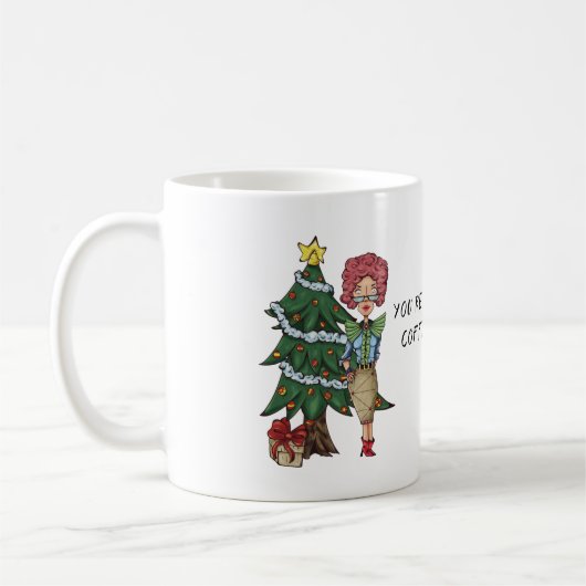 Noël Pas de café café Mug (Gauche)