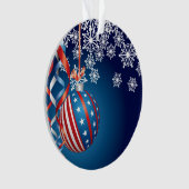 Noël patriotique bleu (devant)