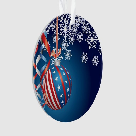 Noël patriotique bleu (devant)