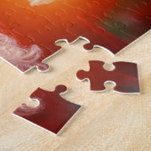 Noël Père Noël avec lumière Puzzle (Côté)