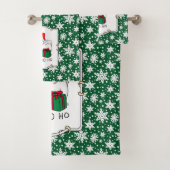 Noël Père Noël Bichon Frise Chien mignonne (En situation)