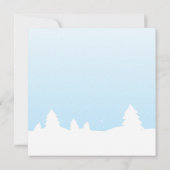 Noël Père Noël et amis Carte de vacances (Dos)