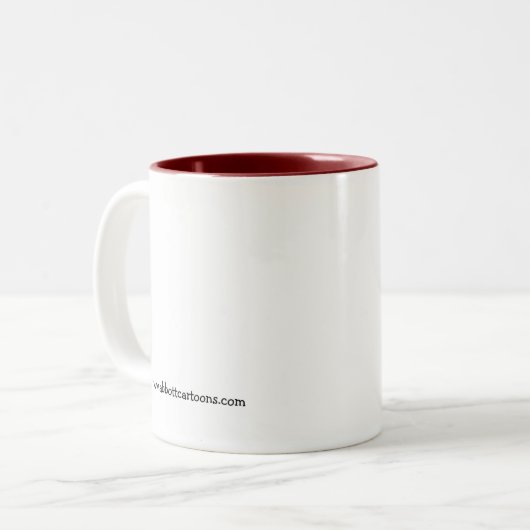 Noël Père Noël Humour café Mug (Devant gauche)