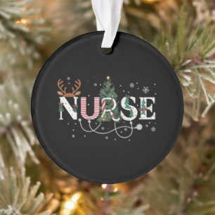 Noël Père Noël Préférée Infirmière Noël Cadeaux Fê