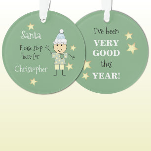 Noël Père Noël s'il vous plaît arrêtez ici ve