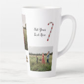 Noël Personnalisé 3 Photo Café Mug (Droite)