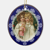 Noël personnalisé ornement Vintage (Gauche)