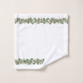 Noël Pinecone et Holly Garland (Gant de toilette)