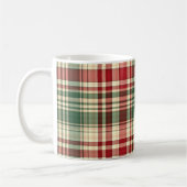 Noël Plaid 06-11oz Café Mug (Gauche)