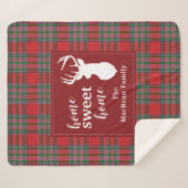 Noël Plaid Maison de vacances Sweet MacBean Tartan (Devant (Horizontal))