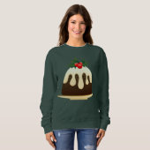 noël pouddings femmes sweatshirt (Devant entier)
