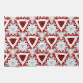 noël présente kaleidoscope serviette de cuisine (Horizontal)