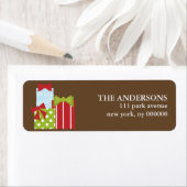 Noël présente le Étiquette (En situation)