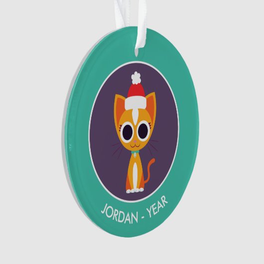 Noël Purrl le chat (devant)