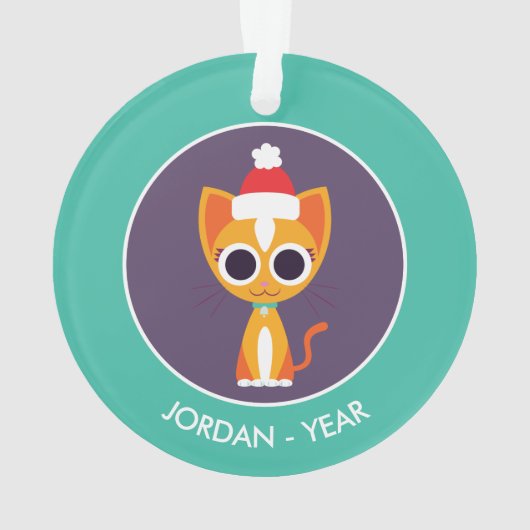 Noël Purrl le chat (dos)