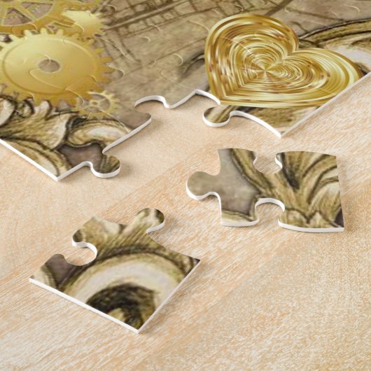 Noël Puzzle Gold Angel (Côté)