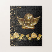 Noël Puzzle or Penguin Floral (Vertical)