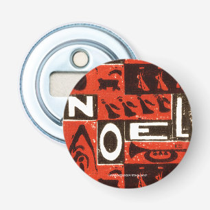 Noel Red Button Flesopener